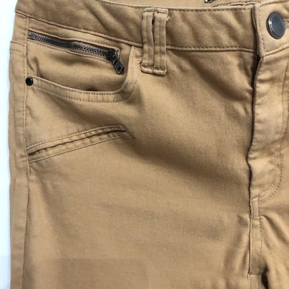 Zara Tan Colour Skinny Leg Jeans 34 inch waist - Picture 9 of 10